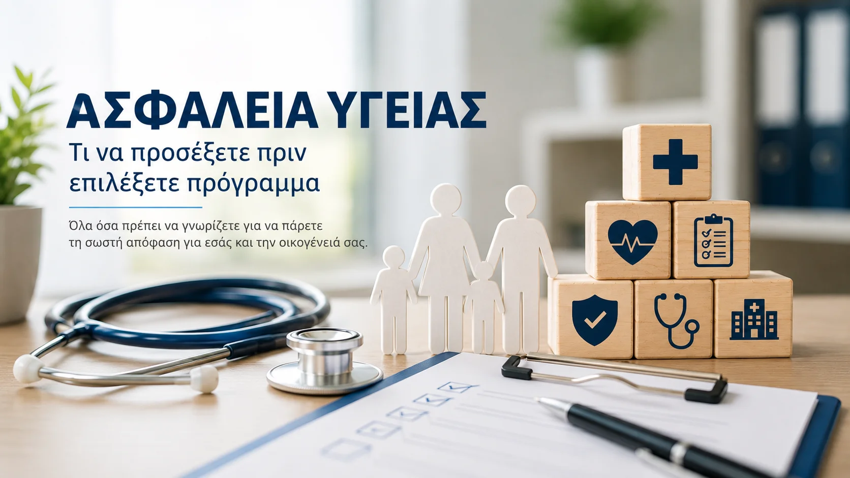 Ασφάλεια Υγείας: Τι να Προσέξετε πριν Επιλέξετε Πρόγραμμα